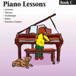 All-In-One Piano Lessons Book C - učebnice hry na klavír Nejlepší Cena