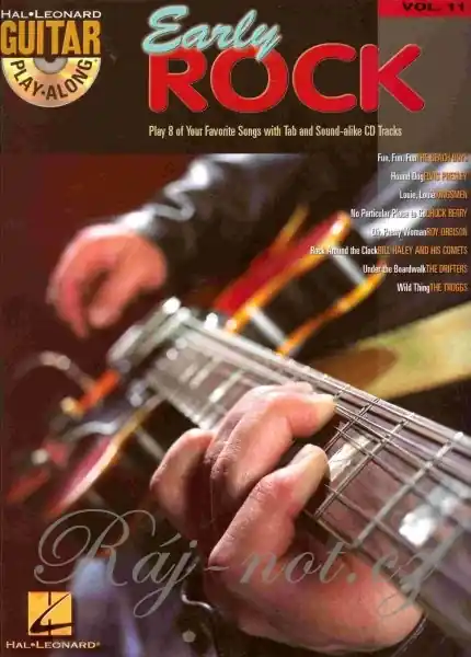Rychlé Dodání Guitar Play Along 11 - EARLY ROCK pro zpěv / kytara + tabulatura