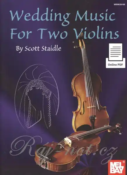 Novinka Wedding Music for Two Violins / Svatební hudba pro dvoje housle
