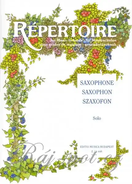 Odeslání Ihned REPERTOIRE FOR MUSIC SCHOOL - saxofonová sóla