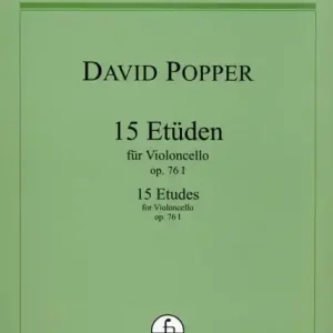 Omezená Nabídka 15 Etuden, op. 76 I (Schulz) - etudy pro violoncello