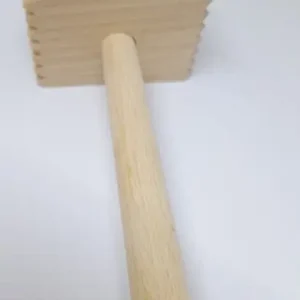 Super Cena Celodřevěná palička na maso - potisk houslový klíč
