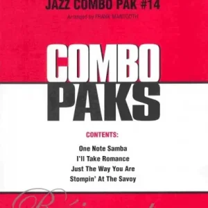 JAZZ COMBO PAK 14 malý jazzový soubor Jen Po Omezenou Doba