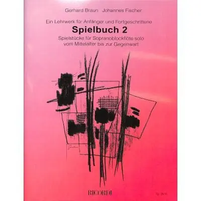 Spielbuch 2 - sólové skladby pro sopránovou zobcovou flétnu Horká Nabídka
