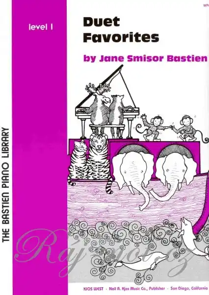 Duet Favorites 1 by Jane Smisor Bastien - jednoduchá klavírní dueta Expresní Doručení