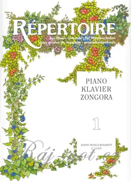 Aktuální Repertoire für Musikschulen 1 - 90 skladeb v úpravě pro klavír