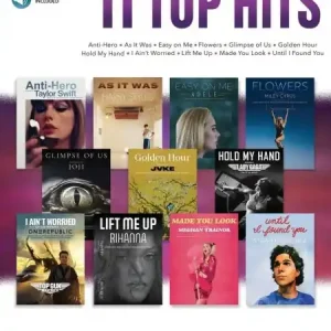 11 Top Hits for Flute - 11 známých písní pro sólovou příčnou flétnu s doprovodem Expresní Doručení