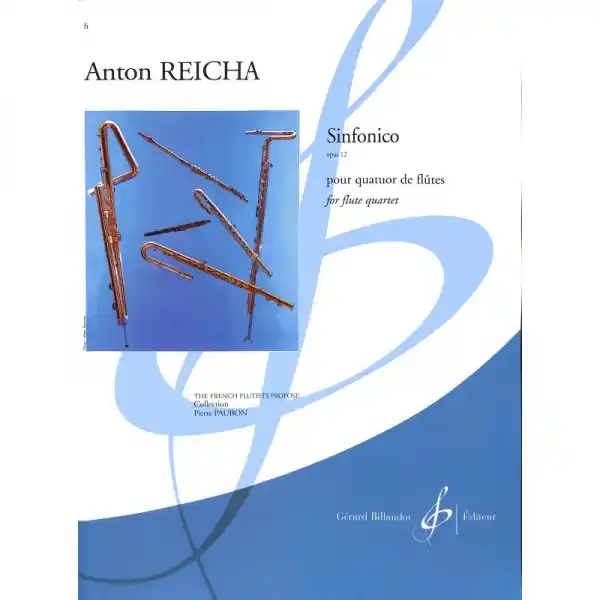 Sinfonico Opus 12 - pro čtyři flétny Akční Nabídka