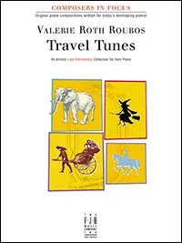Noty pro klavír - Travel Tunes od Valerie Roth Roubos Vysoce Kvalitní