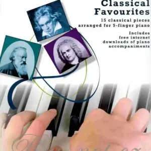 Značkový Easiest 5-Finger Piano Collection Classical favor