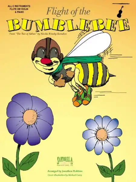 Flight Of The Bumble Bee - Let čmeláka pro příčnou flétnu nebo housle a klavír Bezpečná Platba