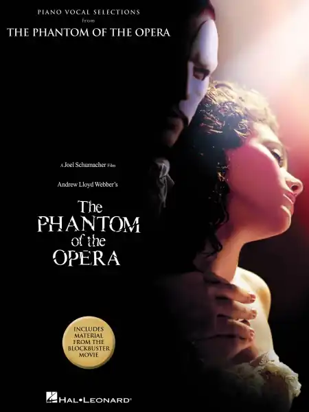 Cenová Bomba The Phantom Of The Opera - melodie z Fantoma opery pro zpěv a klavír s akordy pro kytaru