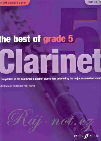 The Best of Grade 5 - 12 skladeb pro klarinet a klavír Nejprodávanější