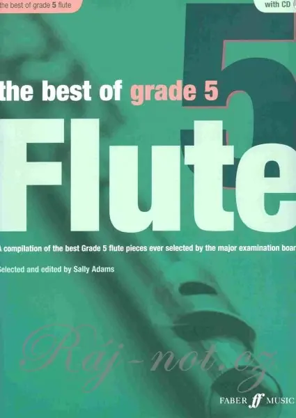 The Best of Grade 5 noty pro příčnou flétnu a klavír Originální