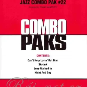 JAZZ COMBO PAK 22 + Audio Online / malý jazzový soubor Sleva