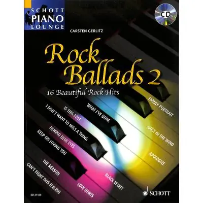 Rock Ballads 2 - Carsten Gerlitz - Rockové balady pro sólo klavír Pouze Dnes