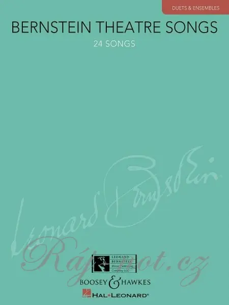 BERNSTEIN THEATRE SONGS - duets & ensembles Tovární Cena