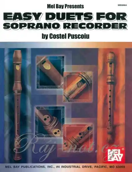 Sezónní Sleva Easy Duets For Soprano Recorder dueta pro zobcovou flétnu