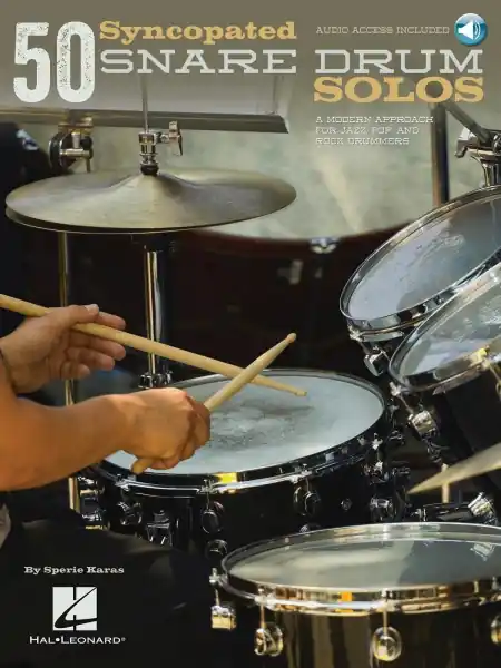50 Syncopated Snare Drum Solos - 50 synkopovaných sól na malý buben Nejprodávanější
