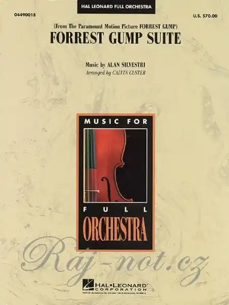 Speciální Cena Forrest Gump Suite - full orchestra / partitura a party