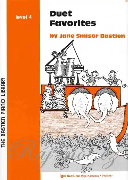 Duet Favorites 4 by Jane Smisor Bastien - jednoduchá klavírní dueta Nejlepší Cena