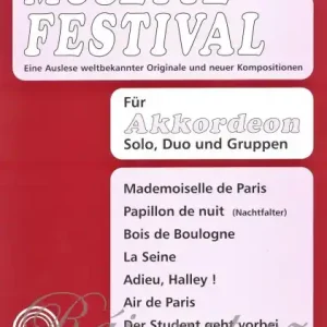 Musette Festival 3 for Accordion - 7 nejkrásnějších skladeb pro akordeon Originální