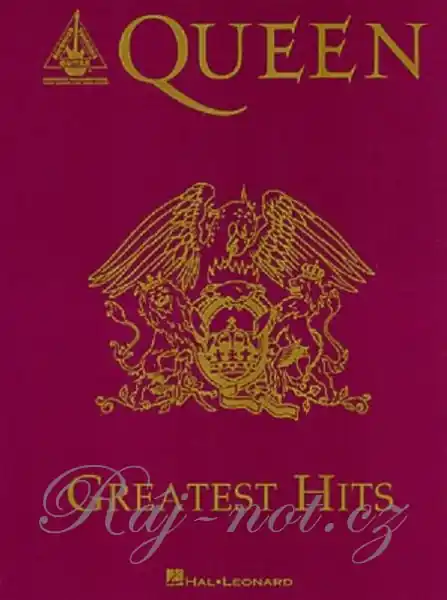 Nová Kolekce QUEEN - Greatest Hits - zpěv/kytara + tabulatura