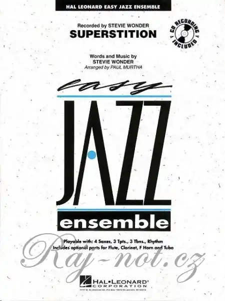 SUPERSTITION easy jazz band / partitura + party Aktuální