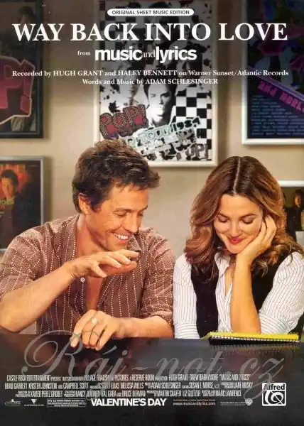 Sezónní Sleva Way Back Into Love (from Music and Lyrics) - klavír/zpěv/kytara