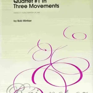 Quartet 1 In Three Movements - sax quartet (SATB) Nová Kolekce