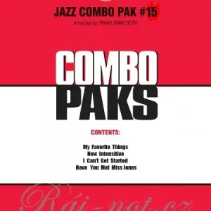 JAZZ COMBO PAK 15 + Audio Online / malý jazzový soubor Přímo Od Výrobce