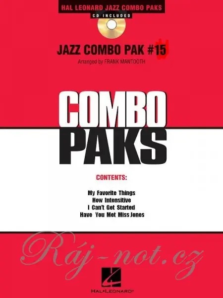 JAZZ COMBO PAK 15 + Audio Online / malý jazzový soubor Přímo Od Výrobce