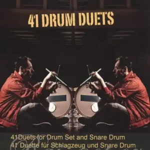 41 DRUM DUETS by Frank Bruns / bicí souprava + malý buben Akční Cena
