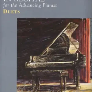Akce In Recital for the Advancing Pianist - 11 skladeb pro 1 klavír 4 ruce