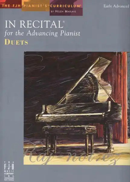 Akce In Recital for the Advancing Pianist - 11 skladeb pro 1 klavír 4 ruce