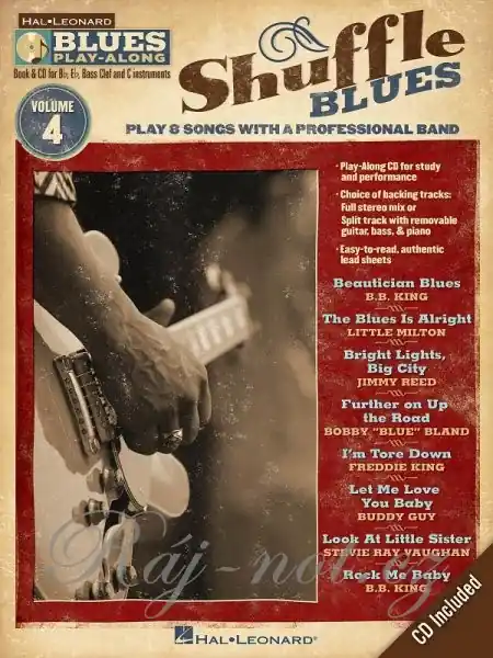 Bezpečná Platba BLUES PLAY ALONG 4 - SHUFFLE BLUES