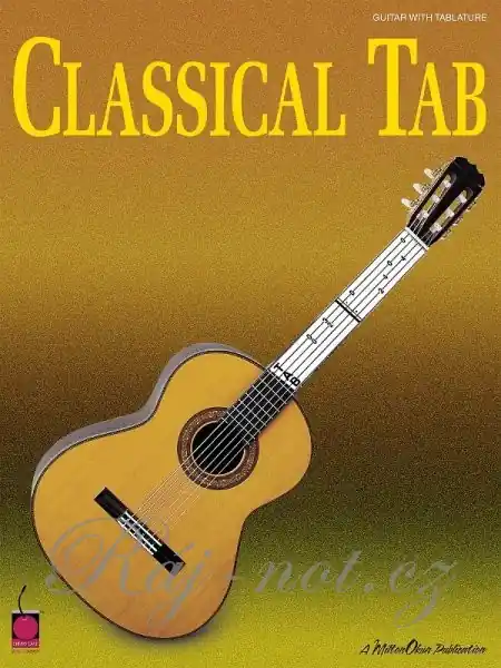 Classical Tab - kytara + tabulatura Speciální Cena