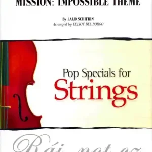 Top Prodej Mission Impossible (Theme) - Pop Specials for Strings / partitura + party