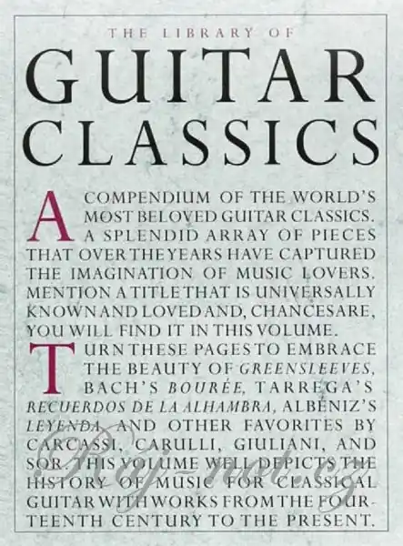 Časově Omezené The Library of Guitar Classics pro kytaru