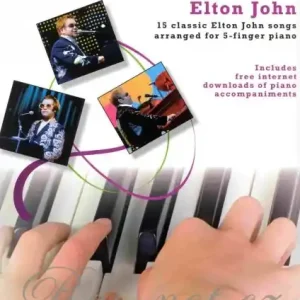 EASIEST 5-FINGER PIANO COLLECTION - ELTON JOHN Must-Have