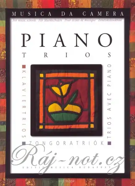 Piano Trios (piano, violin, violoncello) / partitura + party Top Prodej