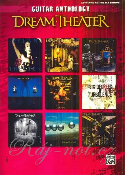 Must-Have Dream Theater Guitar Anthology - zpěv / kytara + tabulatura