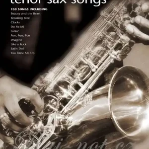 Finální Výprodej Big Book of Tenor Sax Songs noty pro tenor saxofon