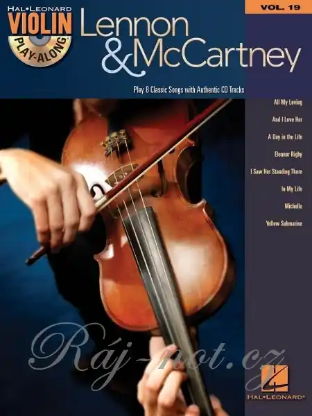 Violin Play-Along 19 - melodie pro sólové housle od Lennon a Mccartney Novinka