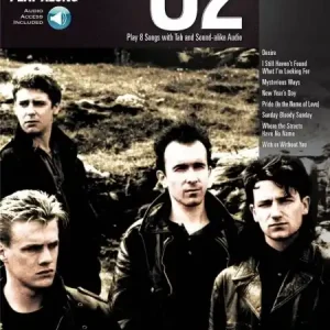 Odeslání Ihned Guitar Play Along 121 - 8 písní skupiny U2 pro kytara a tabulatura