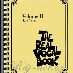Top Prodej THE REAL VOCAL BOOK II - Low Voice - zpěv/akordy