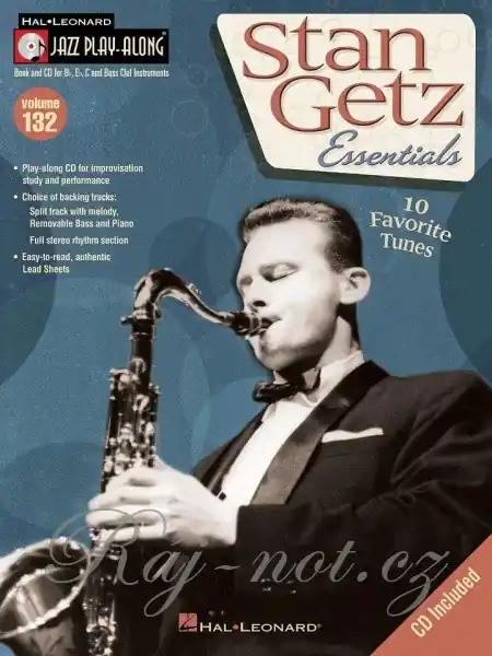 Jazz Play Along 132 - Stan Getz Essentials Nízká Cena