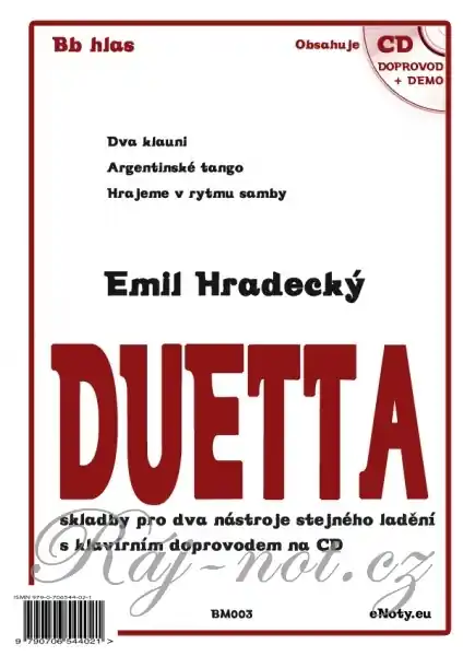 Duetta - skladby pro dva nástroje stejného ladění a klavír Nová Kolekce