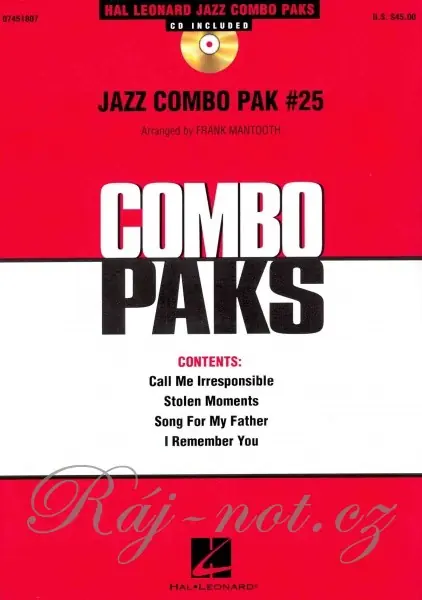 Must-Have JAZZ COMBO PAK 25 + Audio Online / malý jazzový soubor