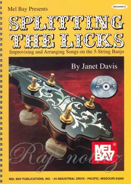 Splitting the Licks - Improvising and Arranging Songs on the 5-String + Audio Online Omezená Nabídka